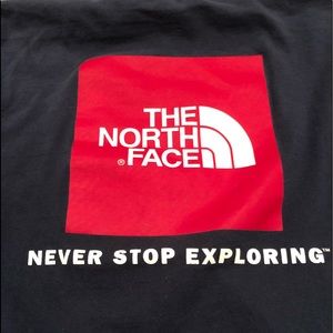 The north face long sleeve shirt large